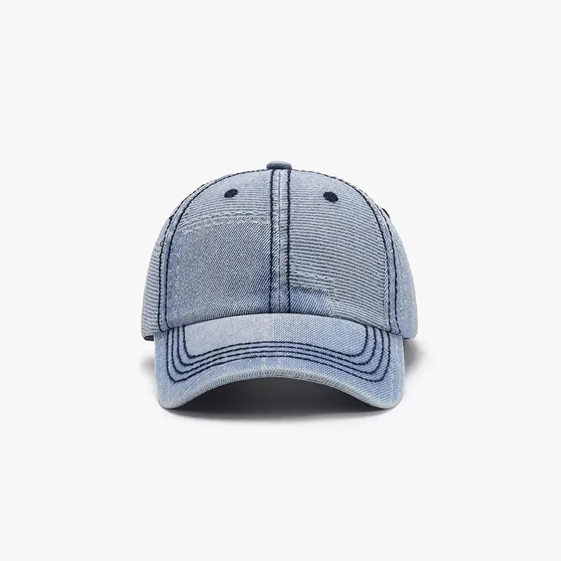 Adjustable Cotton Baseball Cap - Charmdeals
