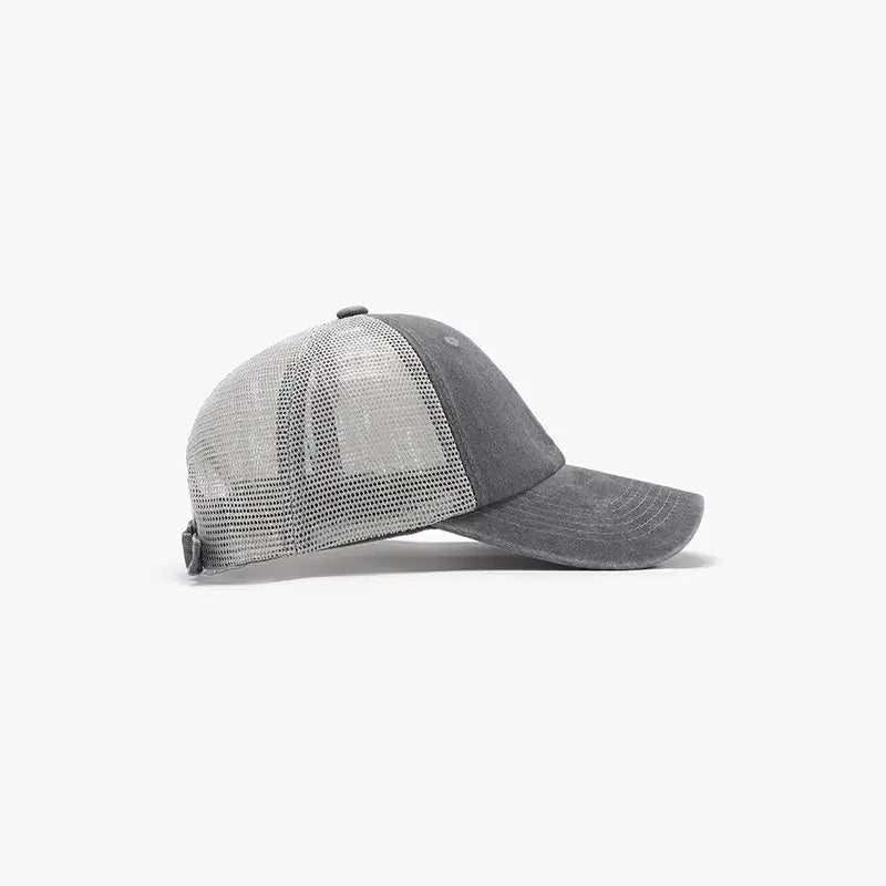 Breathable Mesh Adjustable Baseball Cap - Charmdeals