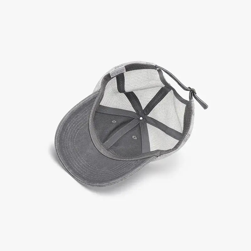 Breathable Mesh Adjustable Baseball Cap - Charmdeals