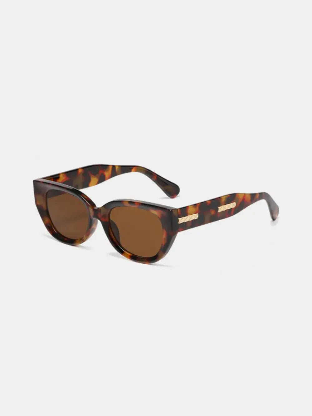 Cat Eye Polycarbonate Frame Sunglasses - Charmdeals
