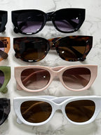 Cat Eye Polycarbonate Frame Sunglasses - Charmdeals