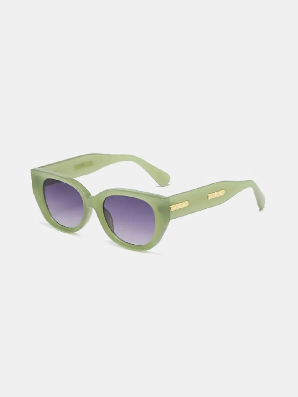 Cat Eye Polycarbonate Frame Sunglasses - Charmdeals