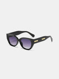 Cat Eye Polycarbonate Frame Sunglasses - Charmdeals