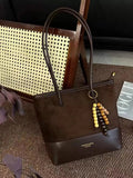 Color Block Shoulder Bag - Charmdeals