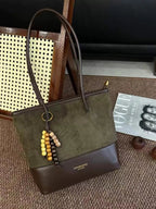 Color Block Shoulder Bag - Charmdeals