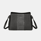 David Jones PU Leather Crossbody Bag - Charmdeals