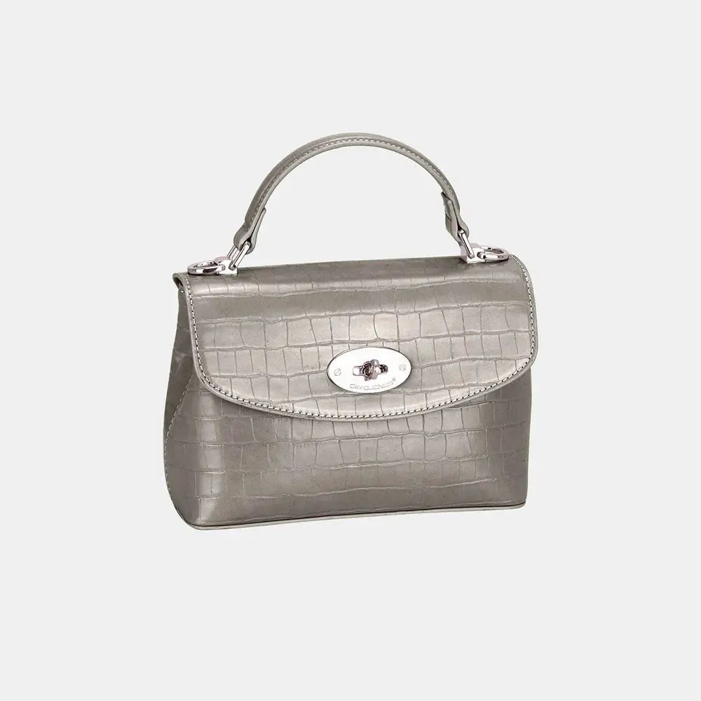 David Jones Texture PU Leather Handbag - Charmdeals