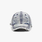 Distressed Cotton Baseball Cap - Charmdeals