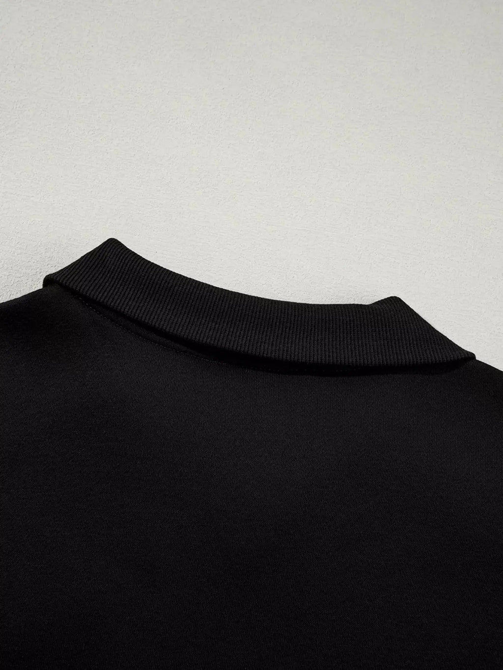 Drop Shoulder Zip Up Jacket and Drawstring Pants Active 2pcs Set - Charmdeals