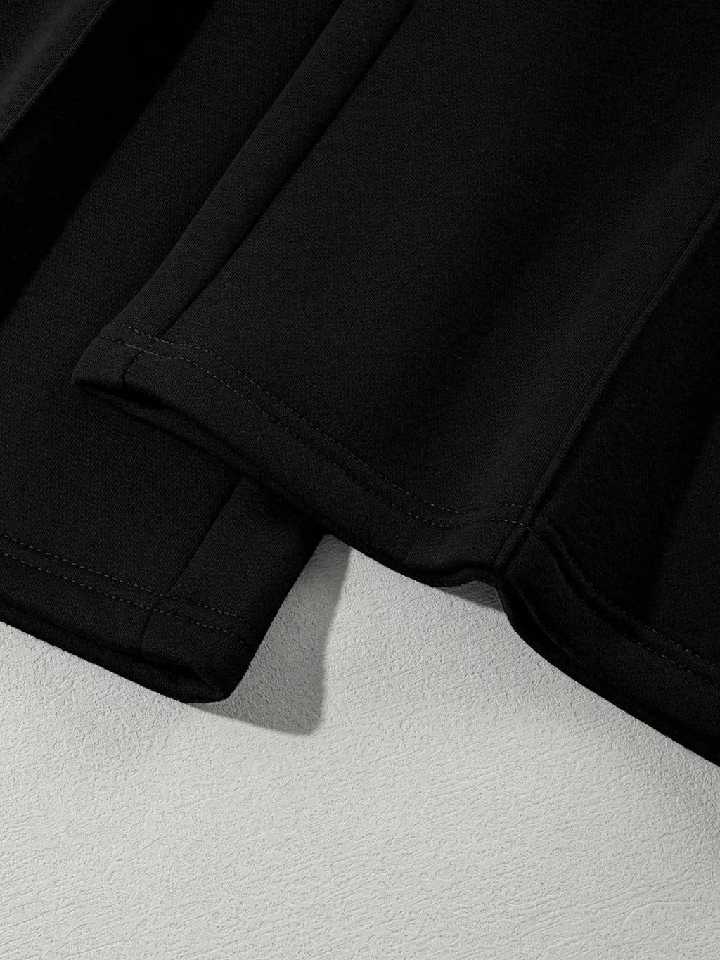 Drop Shoulder Zip Up Jacket and Drawstring Pants Active 2pcs Set - Charmdeals