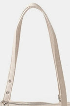 Fame Multi Grommet Belt Strap Rustic Rectangular Hand Bag - Charmdeals