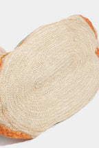 Fame Wavy Rainbow Straw Tote Bag - Charmdeals