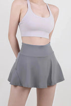 High Waist Pleated Active Skirt - Charmdeals