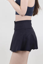High Waist Pleated Active Skirt - Charmdeals