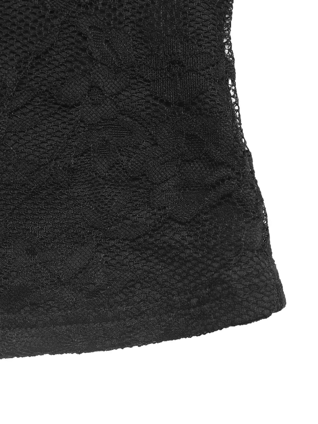 Lace V - Neck Long Sleeve T-Shirt - Charmdeals