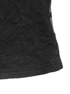 Lace V - Neck Long Sleeve T-Shirt - Charmdeals