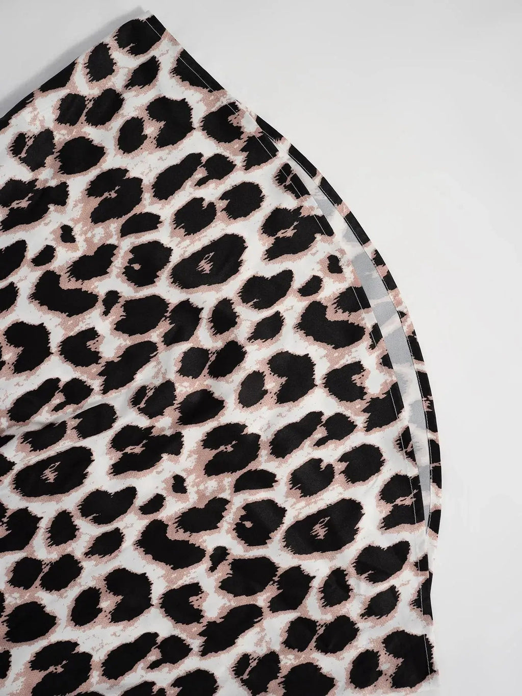 Leopard Print 3/4 Sleeve Blouse - Charmdeals