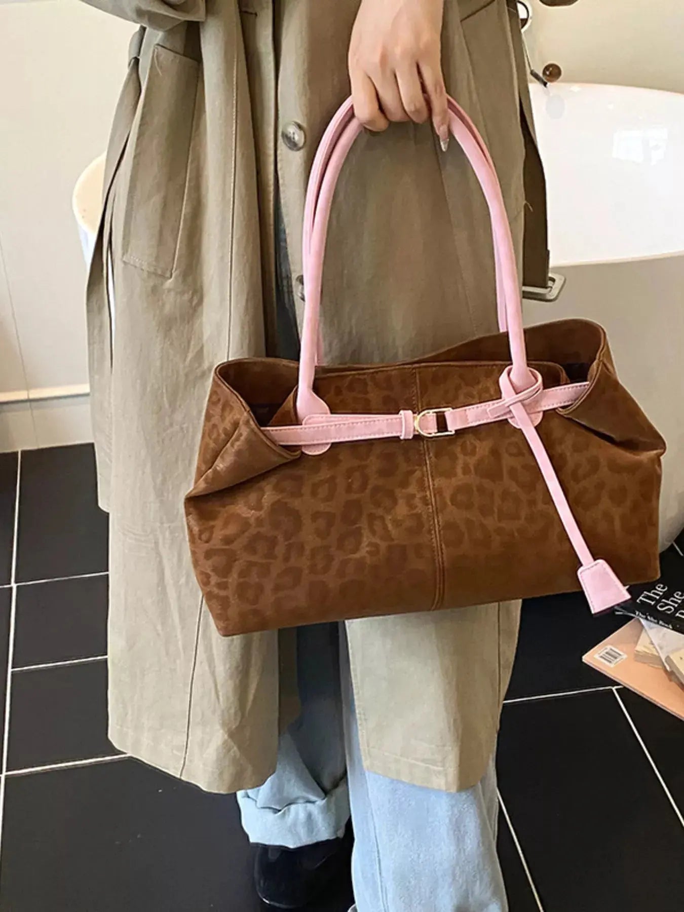 Leopard Print Handbag - Charmdeals