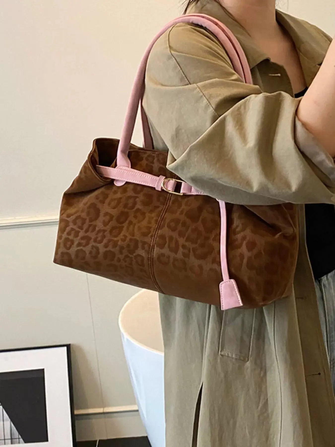 Leopard Print Handbag - Charmdeals