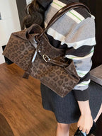 Leopard Print Handbag - Charmdeals