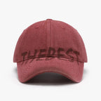 Letter Adjustable Baseball Cap - Charmdeals