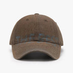 Letter Adjustable Baseball Cap - Charmdeals
