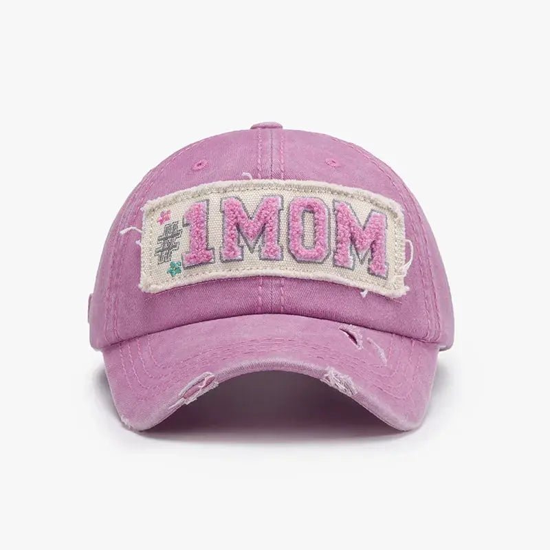 Letter Adjustable Cotton Baseball Cap - Charmdeals
