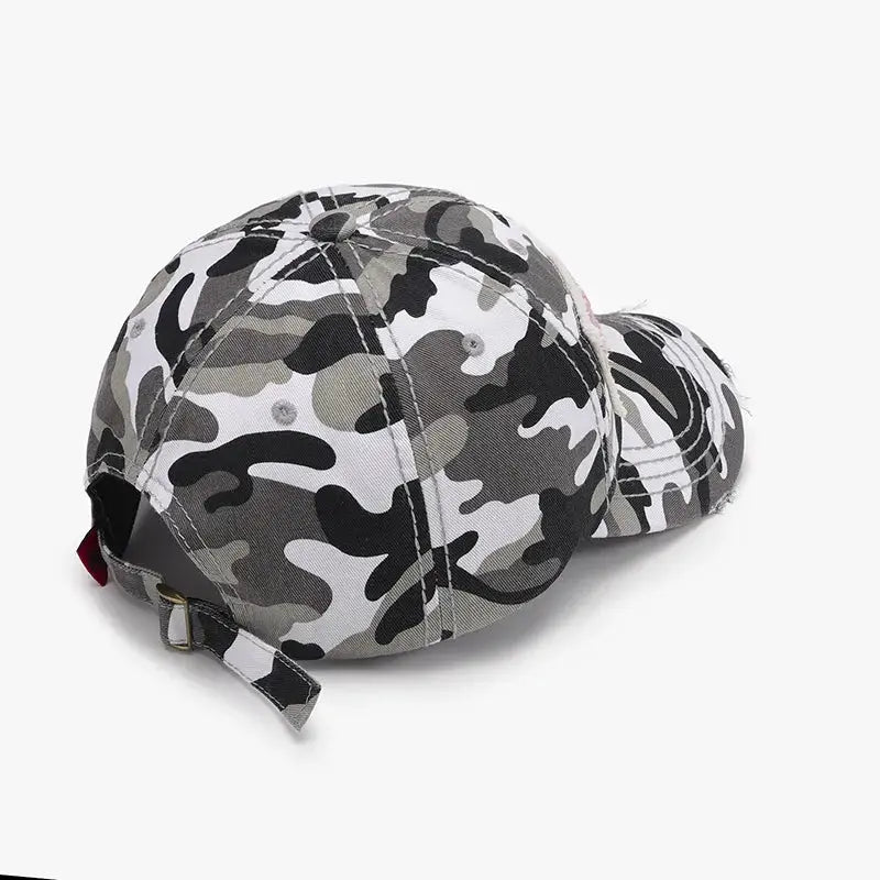 Letter Adjustable Cotton Baseball Cap - Charmdeals