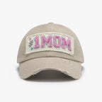Letter Adjustable Cotton Baseball Cap - Charmdeals