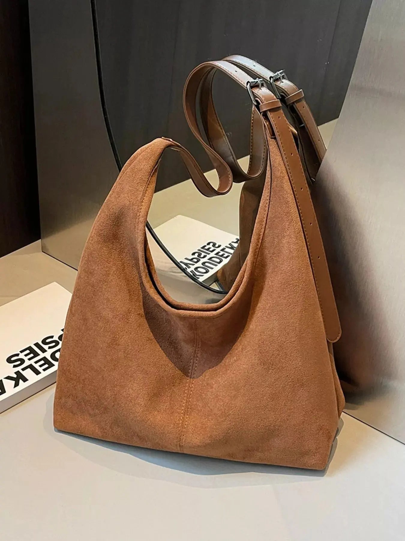 Lightweight Adjustable Strap Handbag - Charmdeals