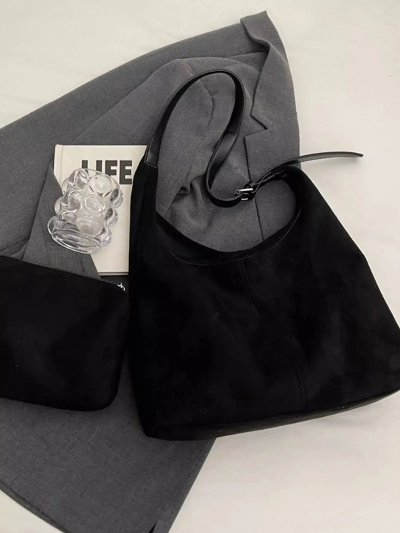 Lightweight Adjustable Strap Handbag - Charmdeals