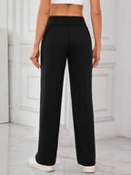 Lovelet High Waist Active Pants with Pockets - Charmdeals