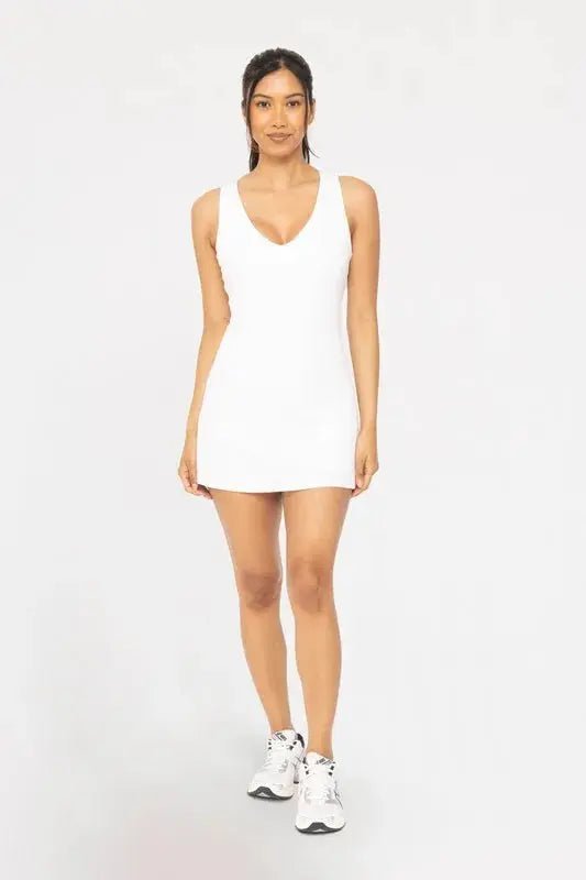 MONO B Adjustable Active A - line Dress - Charmdeals