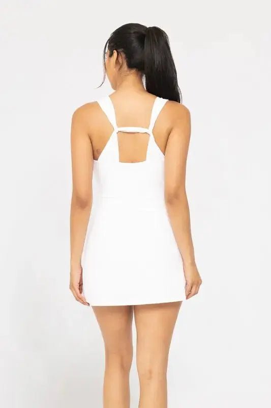 MONO B Adjustable Active A - line Dress - Charmdeals