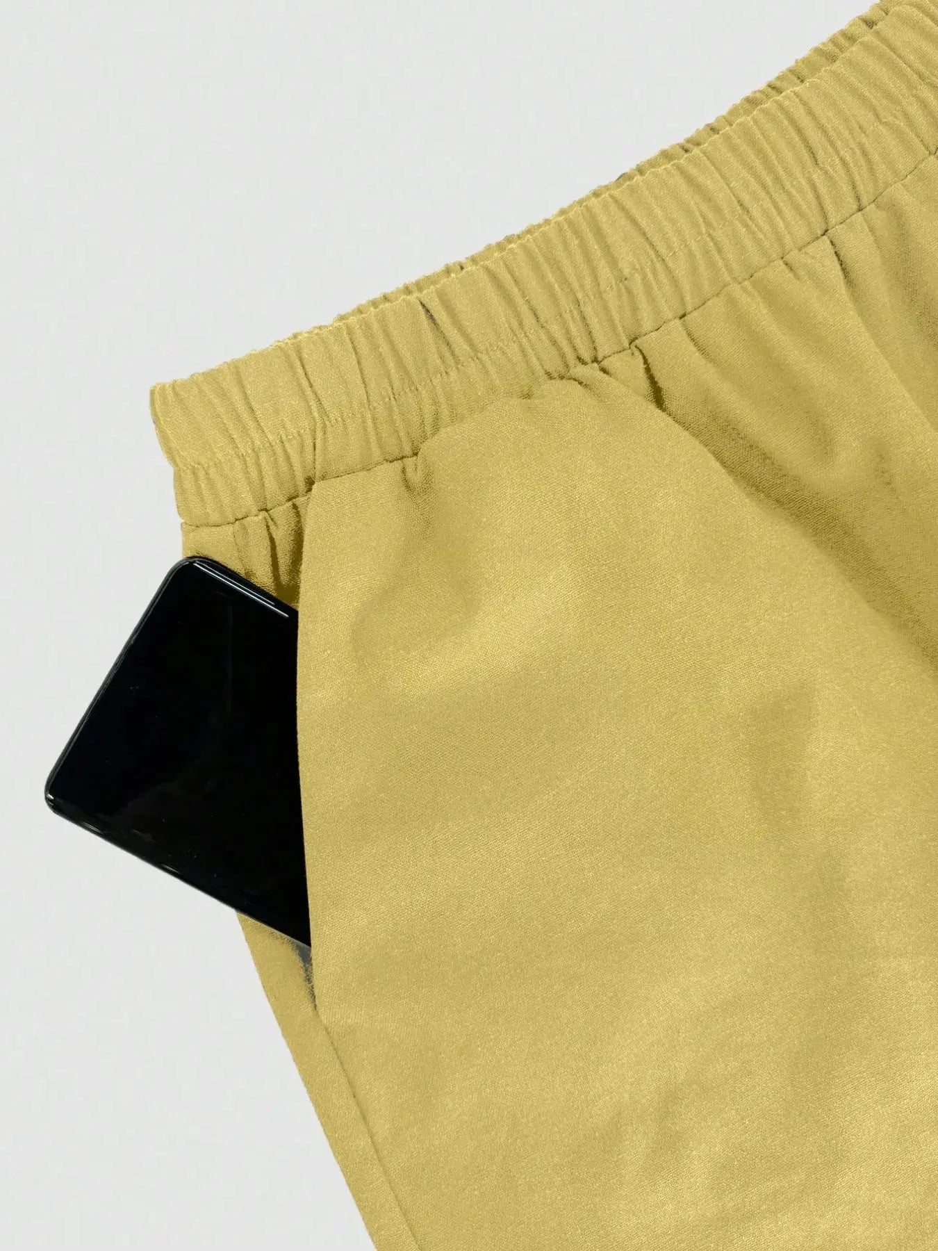 One Button Sleeveless Top and Pants Set - Charmdeals