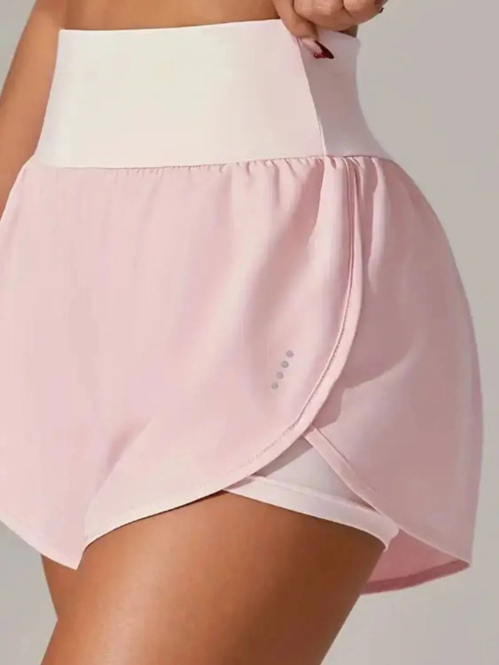 Pocketed High Waist Active Shorts - Charmdeals