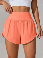 Pocketed High Waist Active Shorts - Charmdeals