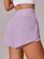 Pocketed High Waist Active Shorts - Charmdeals