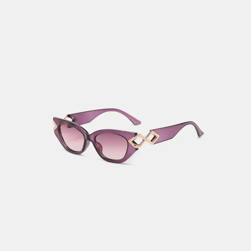 Polycarbonate Frame Cat - Eye Sunglasses - Charmdeals