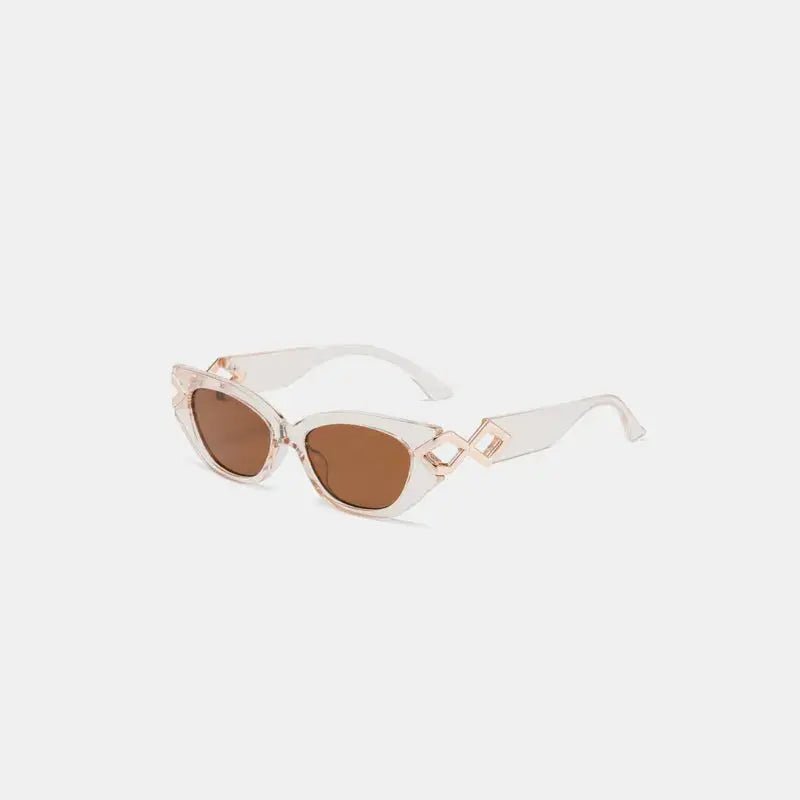 Polycarbonate Frame Cat - Eye Sunglasses - Charmdeals