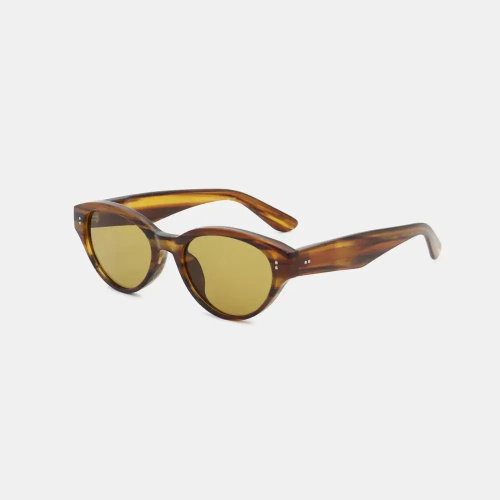 Polycarbonate Frame Cat - Eye Sunglasses - Charmdeals