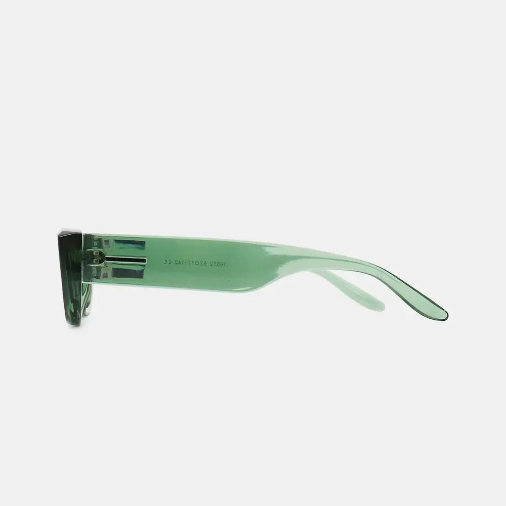 Polycarbonate Frame Rectangle Sunglasses - Charmdeals