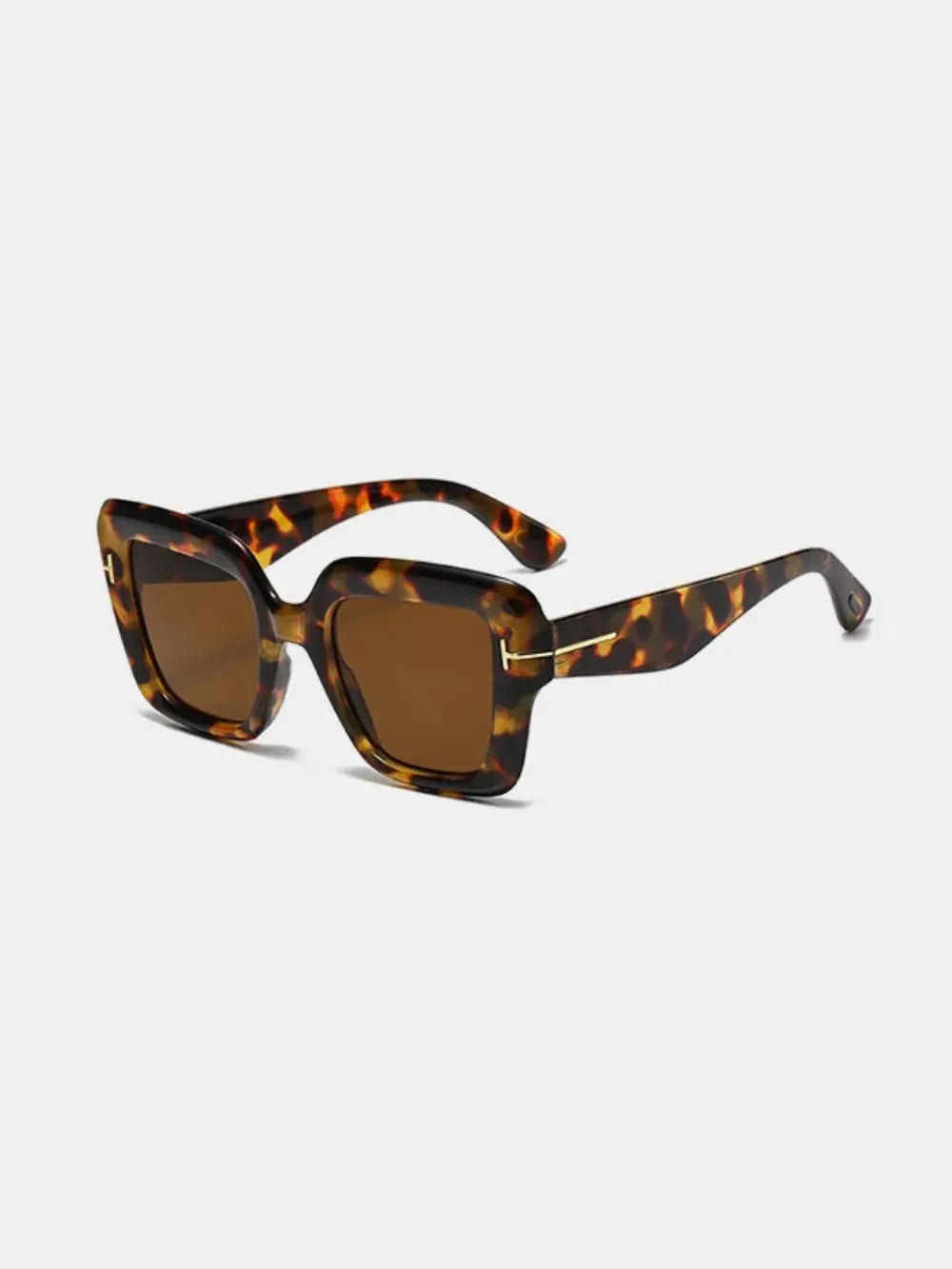 Polycarbonate Frame Square Sunglasses - Charmdeals