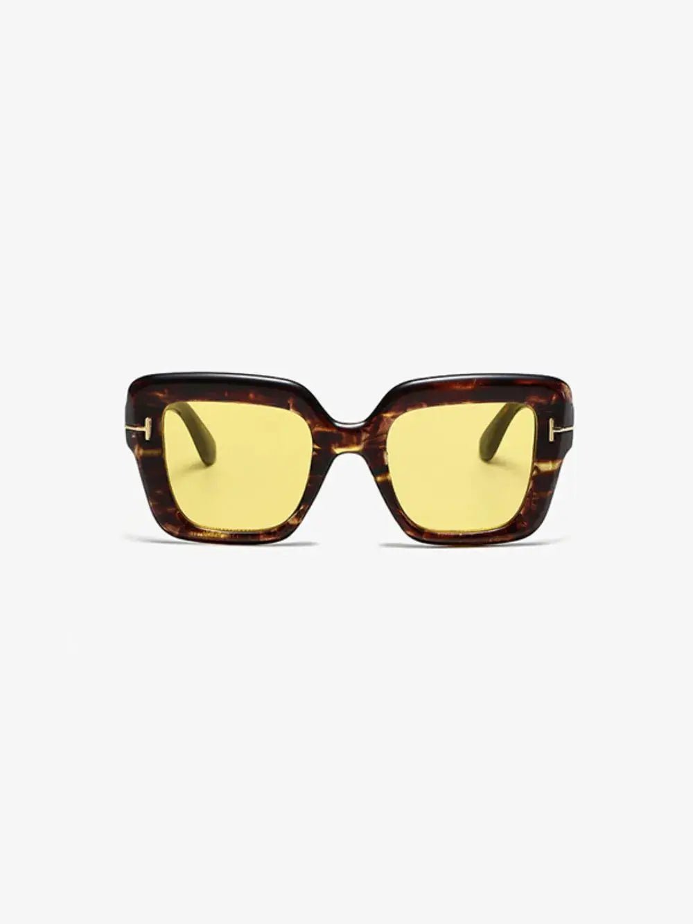Polycarbonate Frame Square Sunglasses - Charmdeals