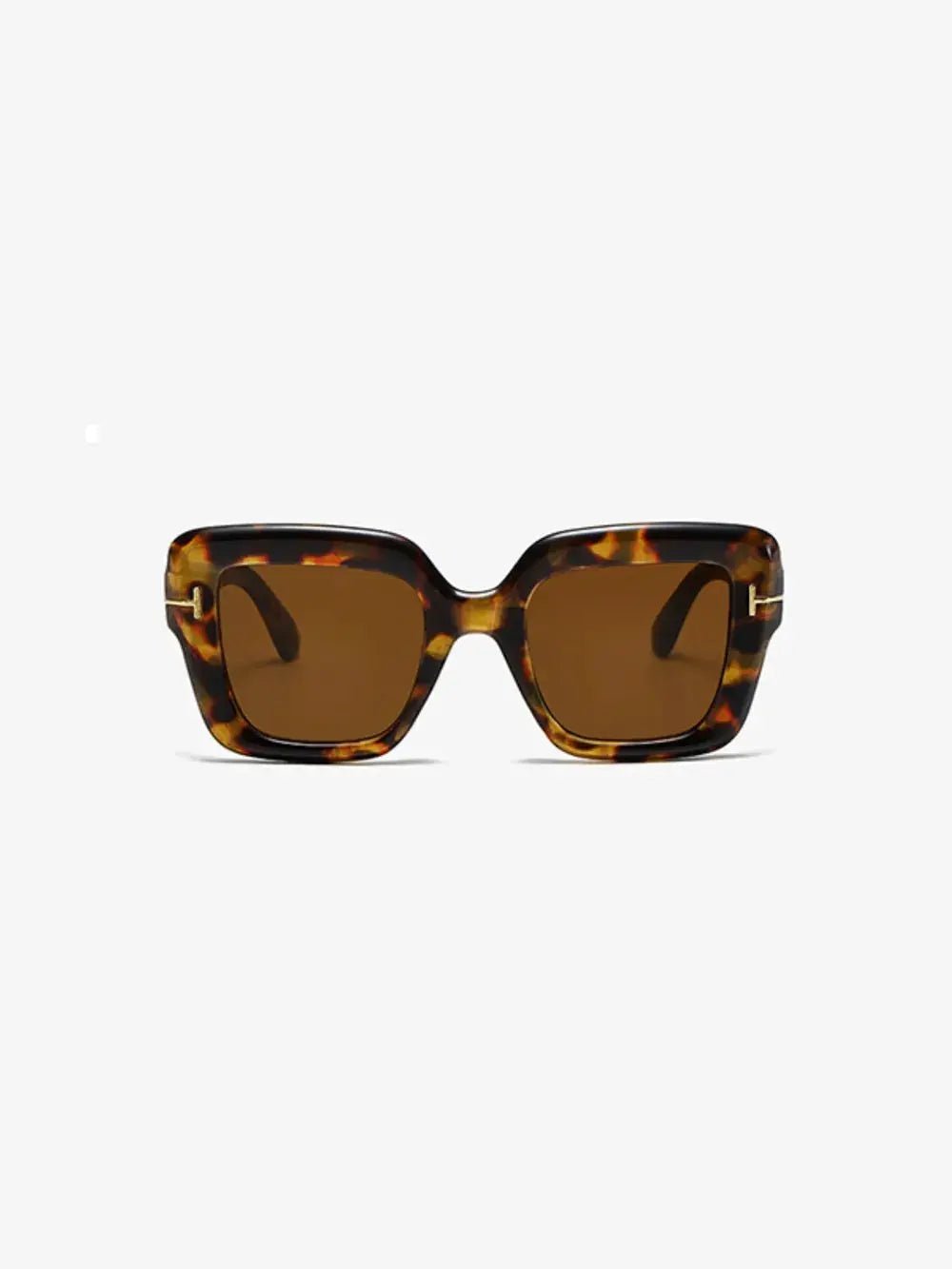 Polycarbonate Frame Square Sunglasses - Charmdeals