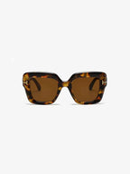 Polycarbonate Frame Square Sunglasses - Charmdeals