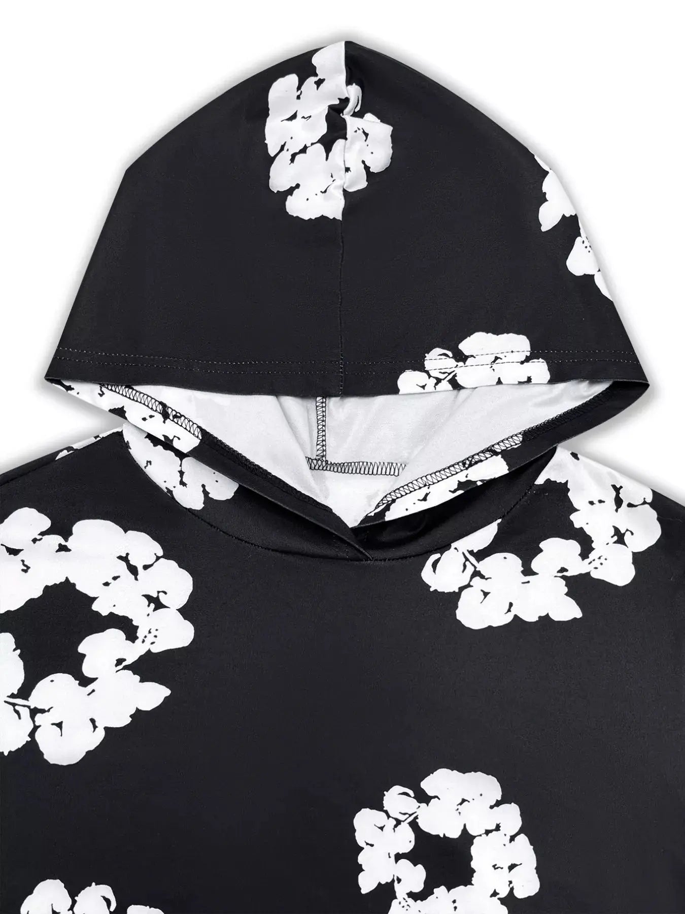 Printed Long Sleeve Hoodie and Pants Set - Charmdeals