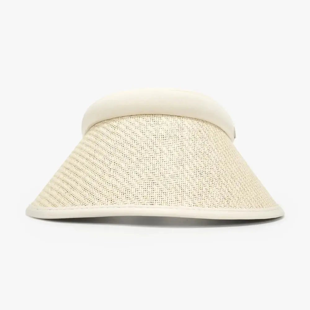 Solid Adjustable Weave Visor - Charmdeals