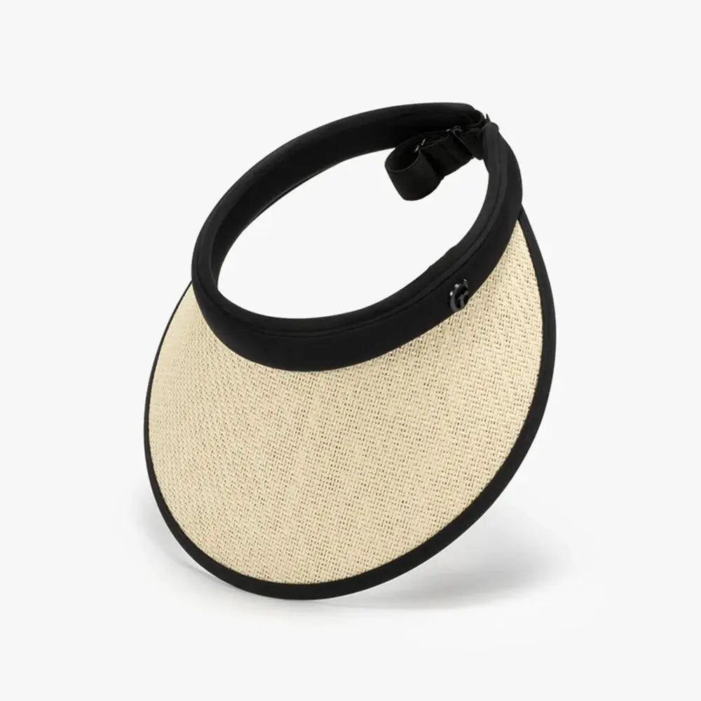Solid Adjustable Weave Visor - Charmdeals