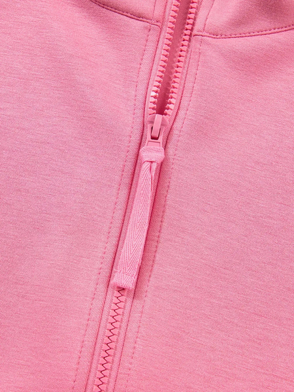 Solid Color Zip Up Hoodie Drawstring Loose Pants Set - Charmdeals